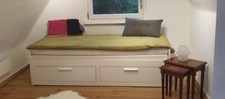 Ikea Bett Weiß Ausziehbar 2x