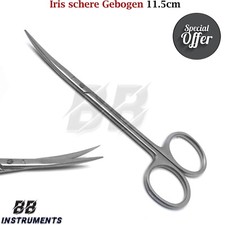 Irisschere gebogen