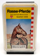 Quartett Spielkarten Rasse -