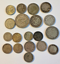 World Silver Coin Lot (19) -