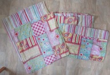 Wende - Bettwäsche 125 x 190 + 80 x 80 + 80 x 40 cm bunt Meradiso