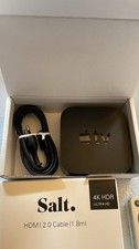 Apple TV 4K (1 Gen.) 32GB Media Streamer - Schwarz (‎MQD22LL/A)