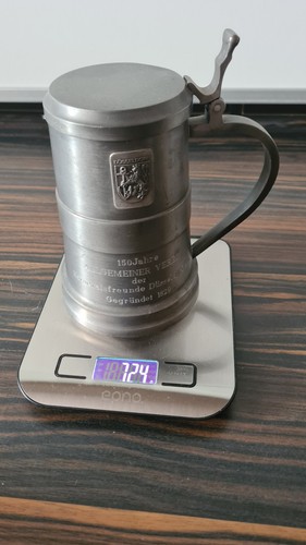 Zinnbecher krug reinzinn - zinnbecher-krug,