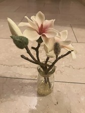 Deko - künstliche Orchidee im Glas