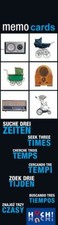 memo cards - Zeiten