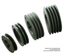 Keilriemenscheibe SPA/A13 95 für TB; 1-, 2-, 3- o. 4-rillig (TB optional)