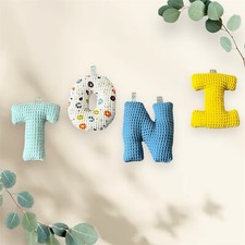 Namensgirlande Stoffbuchstaben