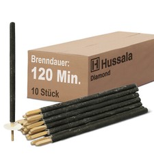 Wachsfackeln HUSSALA Brennzeit 120 Min Fackeln 10 Stück Fackel Wachsfackel