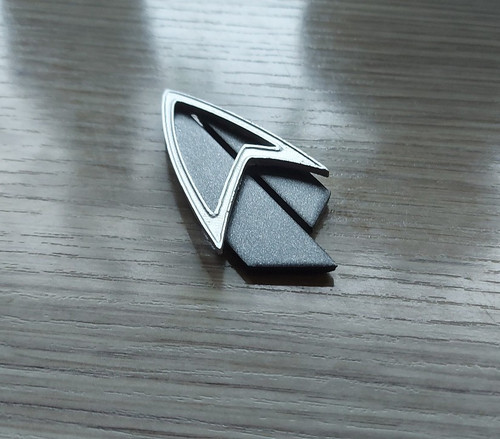 Star trek starfleet combadge - star,