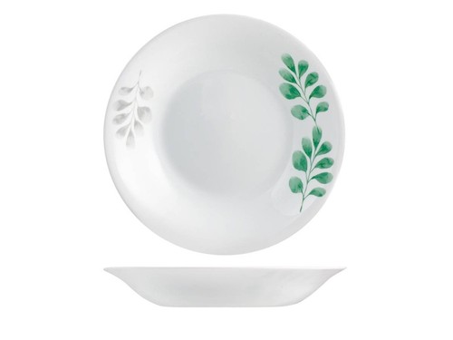 Teller opal botanik grün - 6,
