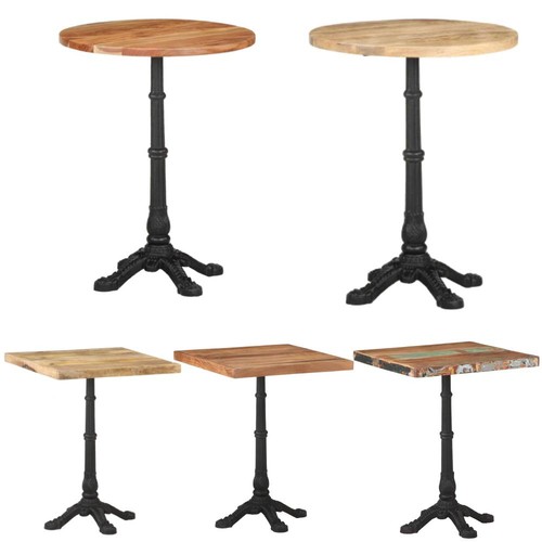 Raues mangoholz bistrotisch - raues,