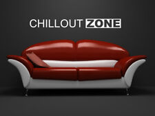 S029 XXL Wandtattoo "Chillout Zone" Couch Spruch aufkleber Wohnzimmer Jugend