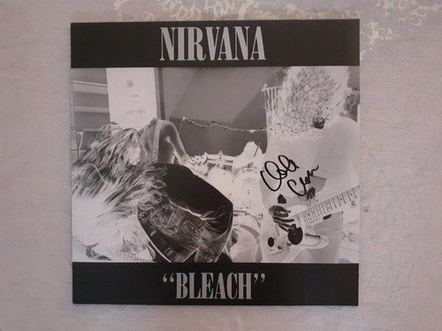Nirvana signed vinyl lp 2021 - nirvana,