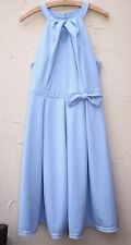 LINDY BOP Kleid Gr.38 S Hellblau M Babyblau Schleife Neckholder 50’s Rockabella