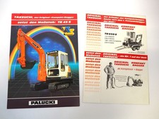 2x Prospekt Takeuchi TB045S