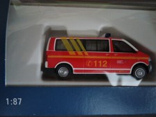 Rietze 51767 VW T5 LR MTW Feuerwehr Dreieich  neu (117_1150)