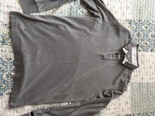 Black label poloshirt langarm - black,