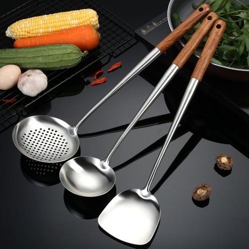 Wokspachtel schöpfkelle set - schöpfkelle,
