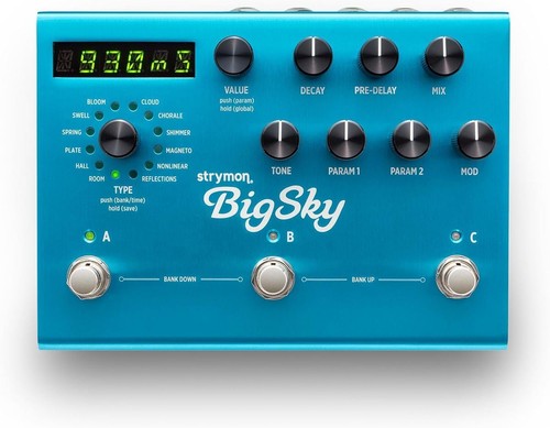 Strymon bigsky reverb - bigsky,