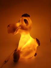 Heico Dromedar Kamel Lampe Kunststoff Vintage Retro Nachtlicht 27 cm