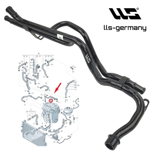 Kühlmittelrohrleitung für - , vw