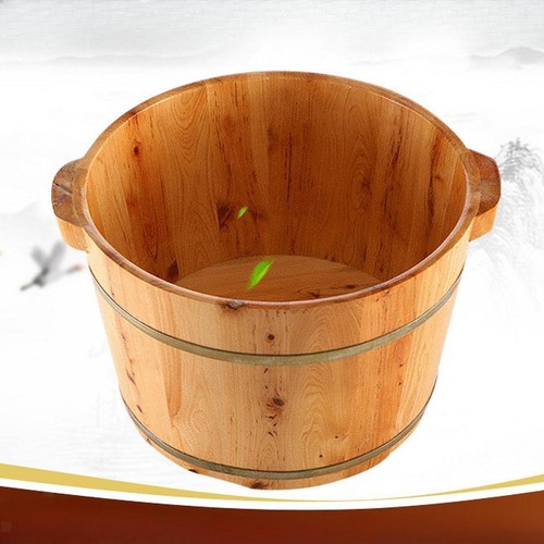 Holz-Fußbadewanne