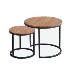 2er Set Rund Couchtischset