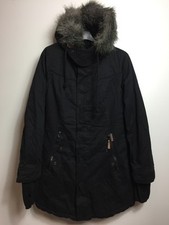 KHUJO DamenWinterjacke,Parka Modell: Ester Schwarz L DEFEKT Reißverschluss Zippe