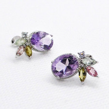 Oval Amethyst Turmalin