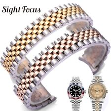 13 17 20 21mm Jubilee Uhrenarmband Armbänder für Rolex Oyster Perpetual Datejust