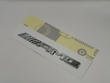 AMG Schriftzug 2D Chrom