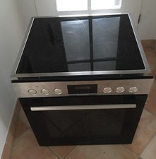 BOSCH Einbauherd + Ceranfeld, Pyrolyse (Selbstreinigung) Teleskopauszug