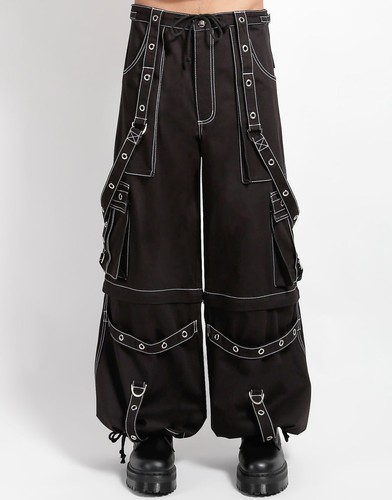Zip off hose schwarz - zip-off, –