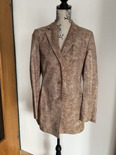 Echte Lederjacke Blazer in