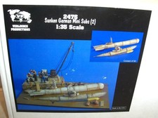 VERLINDEN 1:35 2 SUNKEN GERMAN