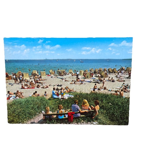 Postkarte ostseebad strande - postkarte, ak
