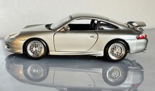 Porsche 911 Carrera 1997 Bburago Modellauto  1 : 18 Silber-Metallic Spez.-Felg