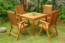 Gartentisch Teakholz, Garten
