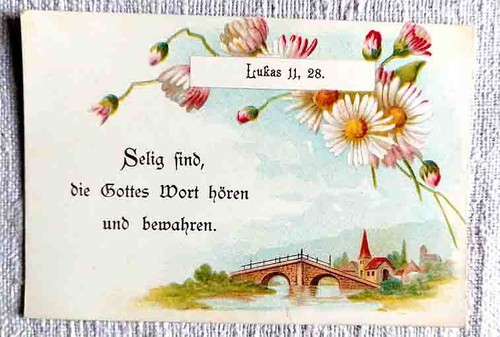 Altes lesezeichen selig sind - "selig,