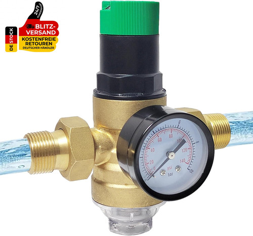 Druckminderer wasser zoll - 1,