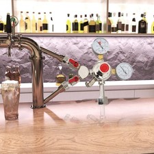 Doppelt Schankanlage CO2