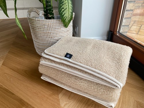 Premium merino naturhaardecke - premium,