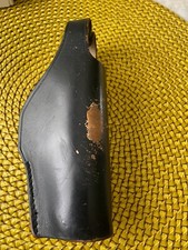 Pistolenholster Leder schwarz.