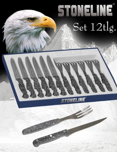 Stoneline steakbesteck - stoneline,