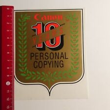 Aufkleber/Sticker: Canon 10