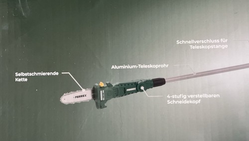 Ferrex akku hochentaster 20v - ferrex,