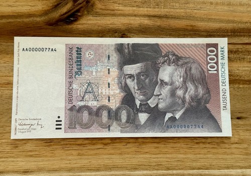 1000 banknote - dm,