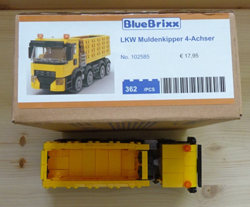 Bluebrixx lkw muldenkipper - lkw,
