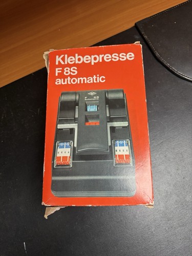 Klebepresse für super filme - super, 8