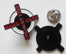 STRAIGHT EDGE HARDCORE PIN MBA